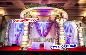 Devdas Wedding Reception Stage Set