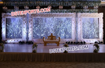 Latest Wedding Stage Photo Frames Backdrop Panels