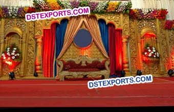 Royal Wedding Stage Decoration Set