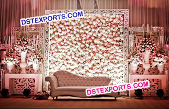 Wedding Leather Tufted Wall Panel