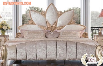 Royal Italian Style Carved Princess Bed