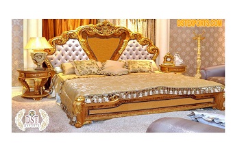 European Style Hand Carved Bedroom Furniture
