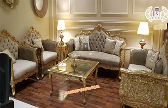 7 Seater Royal Carved Sofa Set Furniture