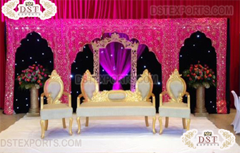 Exclusive Wedding Stage Backdrops Curtains