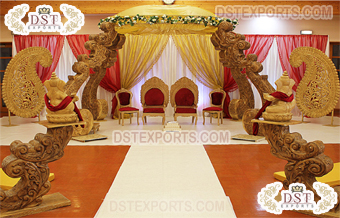 South Indian Cultural Wedding Mandap Set